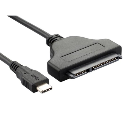 Câble adaptateur USB-C à SATA III pour disque dur 2.5" SSD ou HDD DLH DY-TU4870