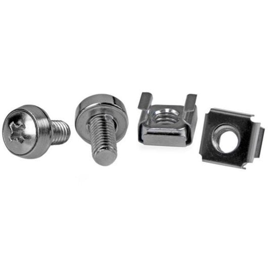 Tornillos et Écrous M6 pour Rack de Serveurs StarTech.com 50 Unidades