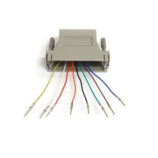 Adaptador StarTech DB25 a RJ45 Macho a Hembra Gris
