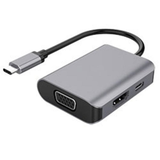 Adaptador gráfico USB DLH DY-TU4212 HDMI 4K y VGA 1080p