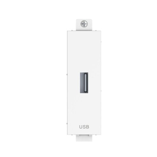 Multipresa Vision TC3 USBA 1 presa USB-A compatta bianca