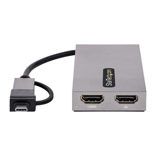 Adaptador gráfico USB StarTech a HDMI dual 4K 30Hz + 1080p