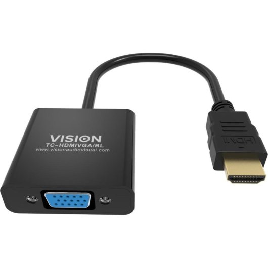 Adattatore video Vision TC-HDMIVGA/BL 0,23 m HDMI a VGA