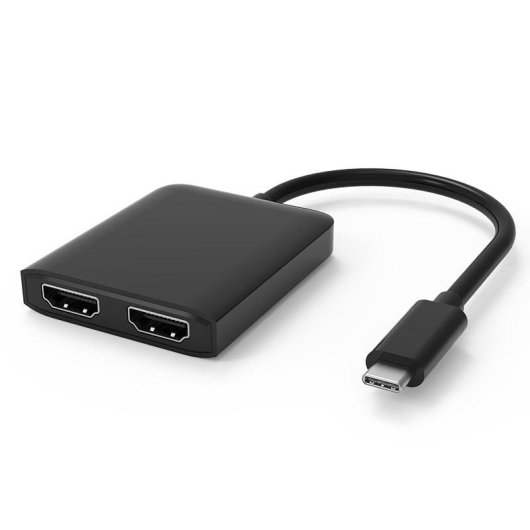 Adaptateur USB-C vers double HDMI 4K 60 Hz DLH DY-TU4840