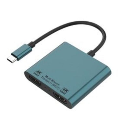 Adaptateur USB-C vers double HDMI 4K 60 Hz DLH DY-TU4840
