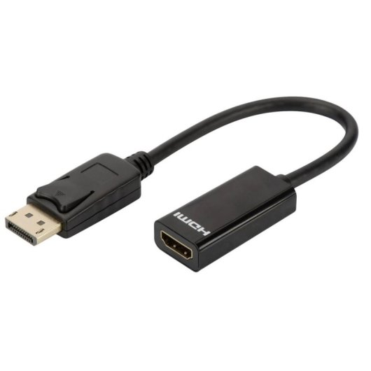 Adattatore Displayport Maschio a HDMI Femmina DLH DY-TU4664B 0,23 m Nero