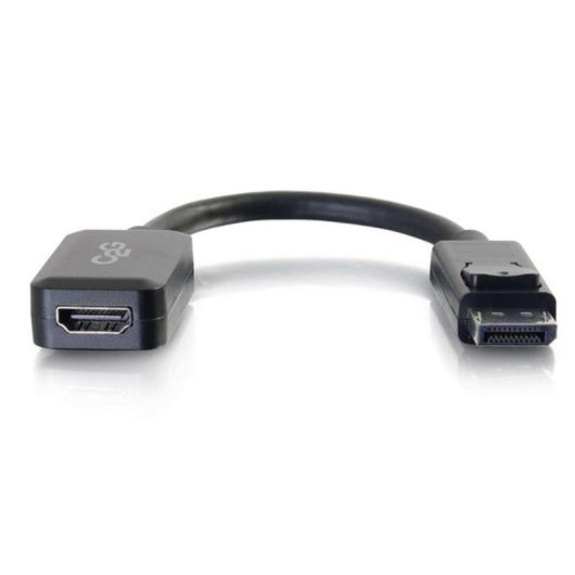 Adaptateur Convertisseur DisplayPort vers HDMI C2G 20 cm Noir