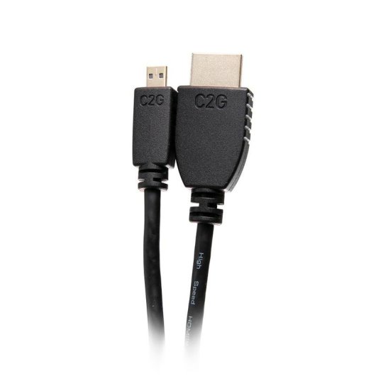 Cable HDMI à Micro HDMI C2G 1,8 m 4K 60 Hz avec Ethernet