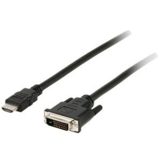 Cable adaptador DLH DY-TU3322B HDMI a DVI-D 1,8 m macho recto