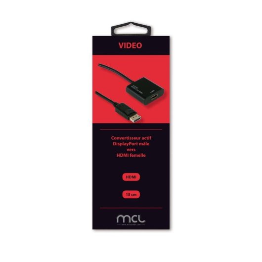 Adaptateur de câble MCL CG-291CAZ DisplayPort vers HDMI 0,15 m