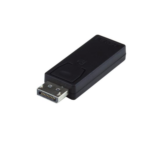 Adaptador MCL DisplayPort a HDMI Negro