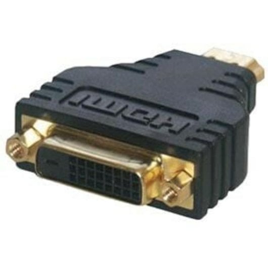 Adaptador MCL DVI-I a HDMI Negro