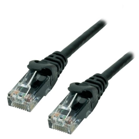 Cable réseau MCL Cat6a U/UTP 5 m Noir