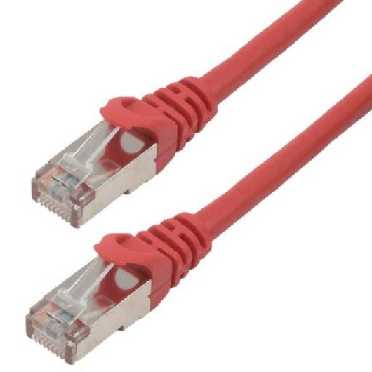 Cable de red MCL Cat6a S/FTP 2 m rojo