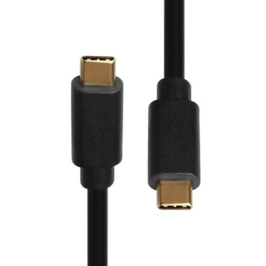 Cable USB-C à USB-C Port Designs 1 m 10 Gbit/s Noir
