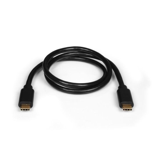 Cable USB-C à USB-C Port Designs 1 m 10 Gbit/s Noir