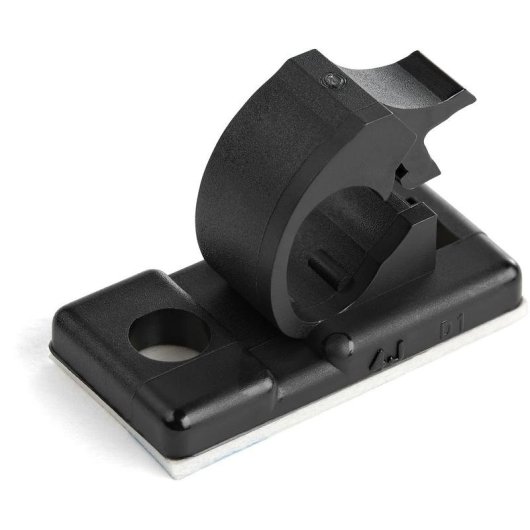 StarTech Kabelclips selbstklebend schwarz 5,5 mm 100 Stück