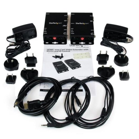 Extensor HDMI HDBaseT StarTech ST121UTPHD2 100m por cable Cat5e/6 con control IR y RS232