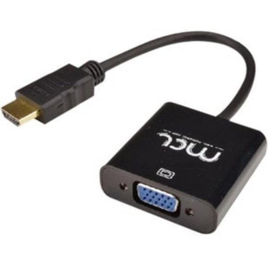 Adaptador de cable de vídeo MCL CG-287C2 HDMI a VGA + Audio 0,2 m
