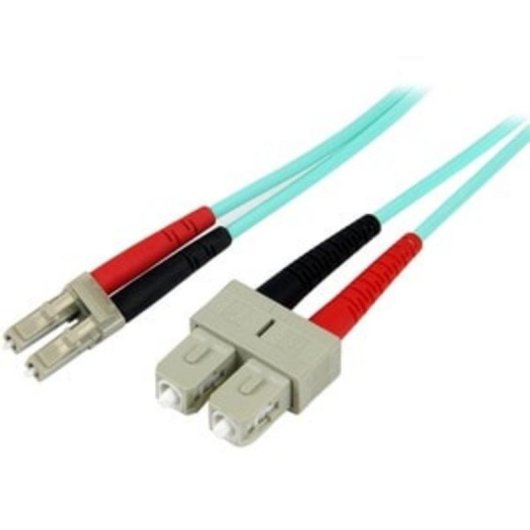 StarTech.com A50FBLCSC1 1 m LC an SC OM3 Multimode-Glasfaserkabel