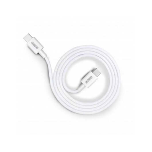 Câble USB-C vers USB-C Urban Factory CAB02UF 2 m USB 3.2 Gen 1 5 Gbit/s Blanc