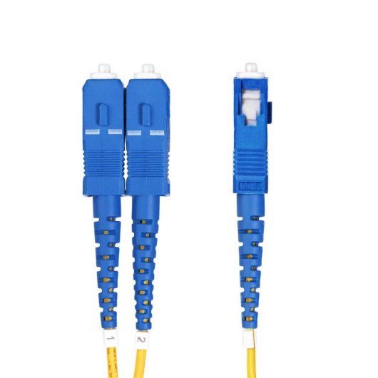 Cabo Fibra Óptica LC a SC OS2 Monomodo 5m StarTech.com Duplo LSZH