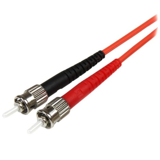 Cable de fibra óptica StarTech 1 m LC a ST multimodo OM2 LSZH