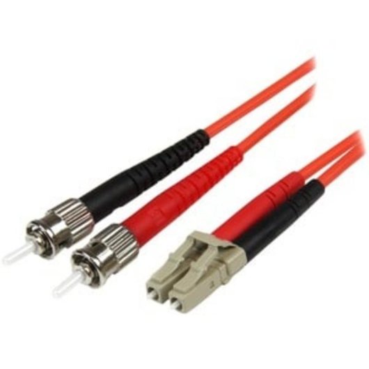 Cable de fibra óptica StarTech 1 m LC a ST multimodo OM2 LSZH