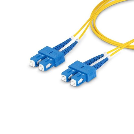 Cabo Fibra Óptica Dúplex SC a SC OS2 Monomodo StarTech.com 1 m