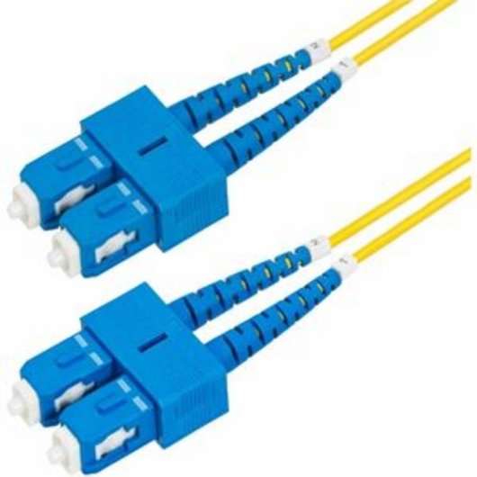 Cabo Fibra Óptica Dúplex SC a SC OS2 Monomodo StarTech.com 1 m