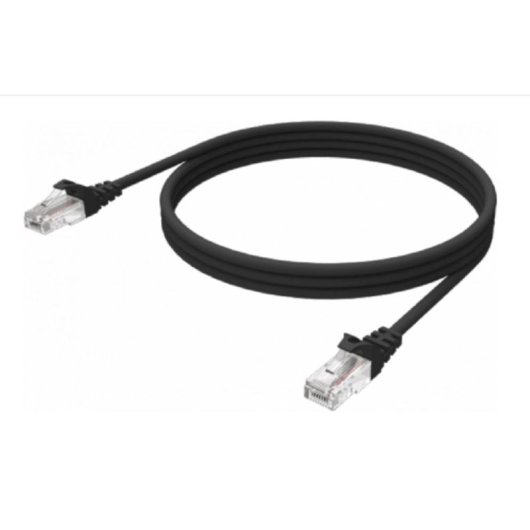 Cable de réseau Vision TC-1MCAT6-BL Cat6 U/UTP 1 m Noir