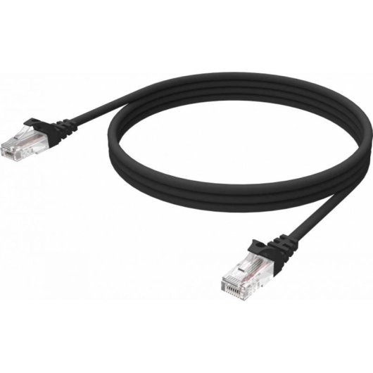 Câble réseau Vision TC 1MCAT6A/BL Cat6a U/UTP 1 m Noir