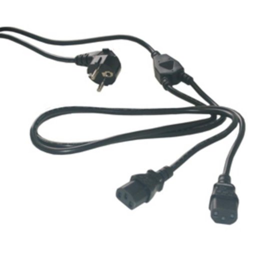 Cavo di alimentazione MCL 2 m con morsetto a 2 pin e spina tipo F
