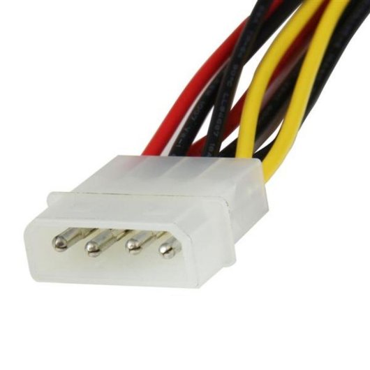 Câble d'alimentation Molex LP4 à double SATA StarTech 30 cm avec verrou