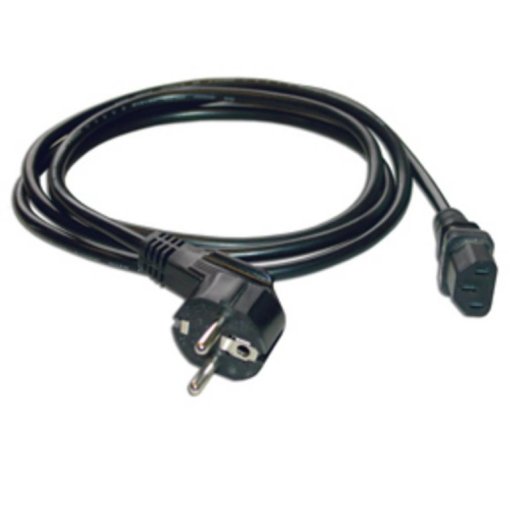 Cable de alimentación MCL 2 m con conector C13 y enchufe tipo F