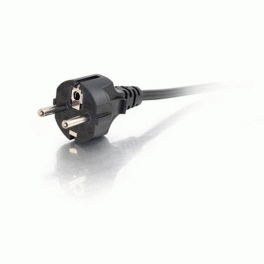 Cable de alimentación C2G 10 m, conector macho a hembra, negro