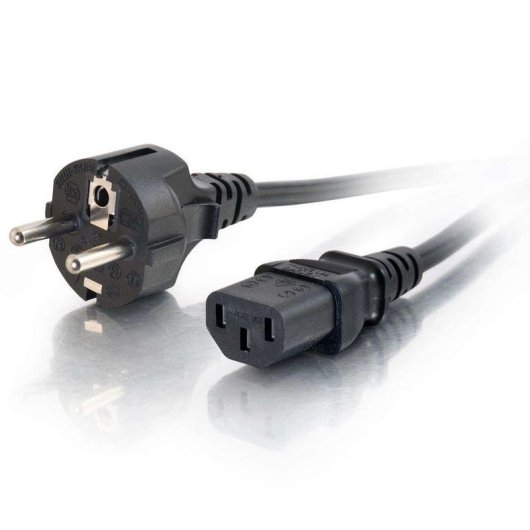 Cable de alimentación C2G 2 m CEE7/7 a C13 acoplador 16 AWG