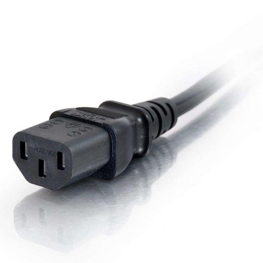 Cable de alimentación C2G 2 m CEE7/7 a C13 acoplador 16 AWG
