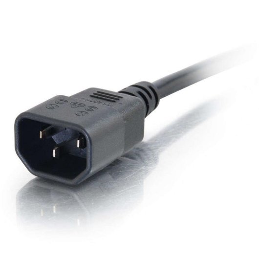Cable de alimentación C2G de 2 m IEC320C13 a IEC320C14 18 AWG