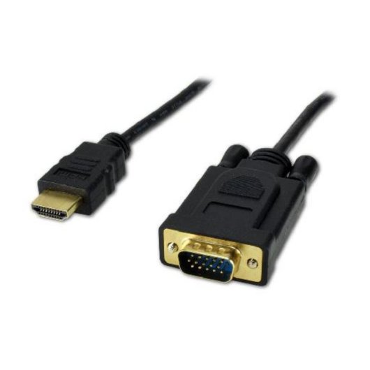 Cavo adattatore MCL 1,5 m HDMI a VGA maschio diritto