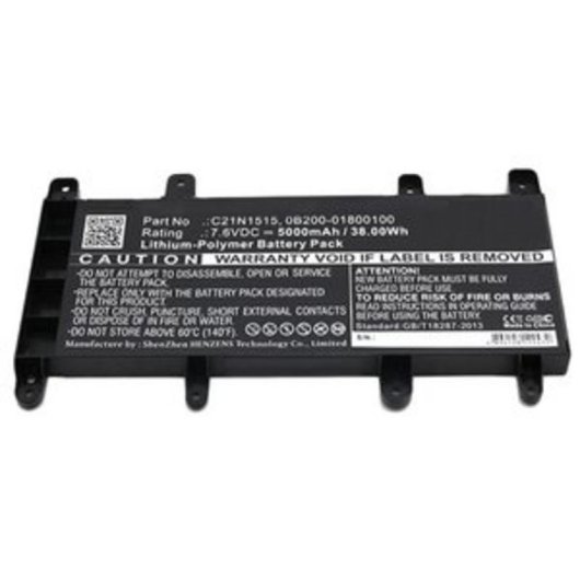Batterie DLH pour ASUS C21N1515 7.6V 5000mAh 38Wh LiPo