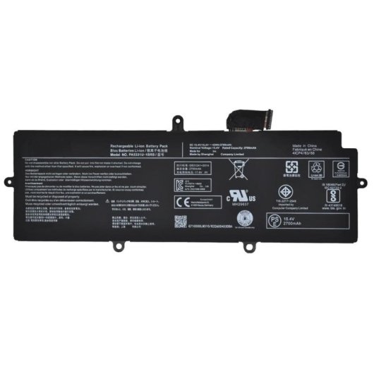 Batteria DLH 2700mAh 42Wh LiPo per Dynabook Portégé A30-E / X30L-G / Tecra A40-E / A40-G