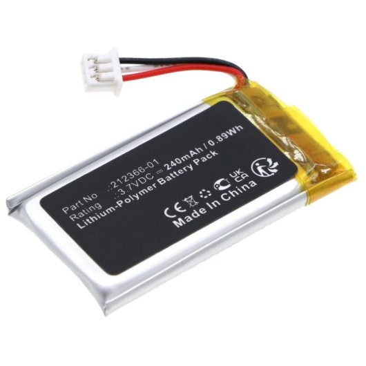 Batterie DLH PLCS5001 LiPo 3.7V 240mAh pour Plantronics Savi 7200/7210/7220 Office