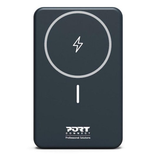 Externer Akku Port Designs 907005 10000 mAh Power Delivery Ladegerät Schwarz