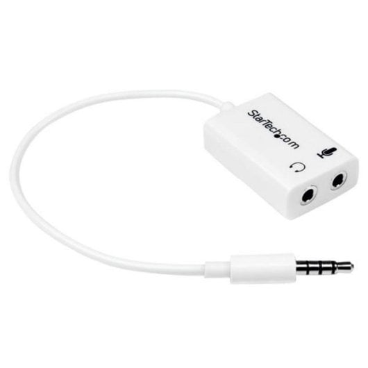 Adaptador de auriculares con micrófono StarTech MUYHSMFFADW 3,5mm 4 pines a 2x 3,5mm