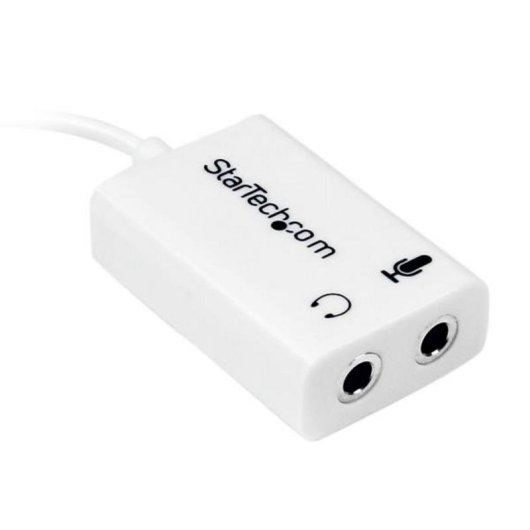 Adaptador de auriculares con micrófono StarTech MUYHSMFFADW 3,5mm 4 pines a 2x 3,5mm