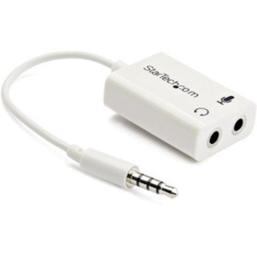 Adaptador de auriculares con micrófono StarTech MUYHSMFFADW 3,5mm 4 pines a 2x 3,5mm