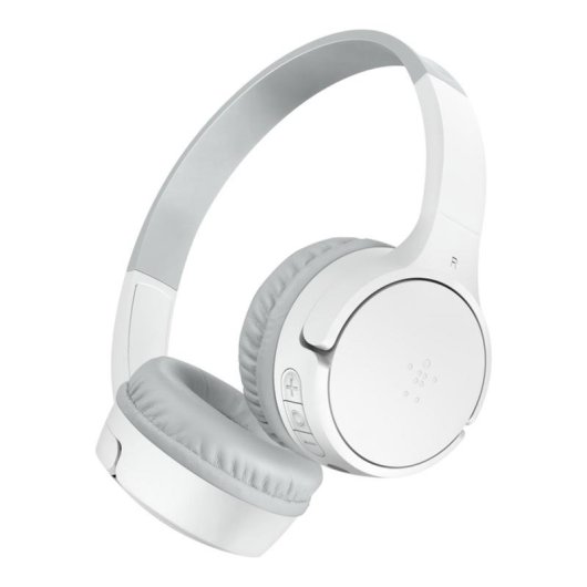 Auriculares Belkin SoundForm Mini inalámbricos Bluetooth para llamadas y música blancos