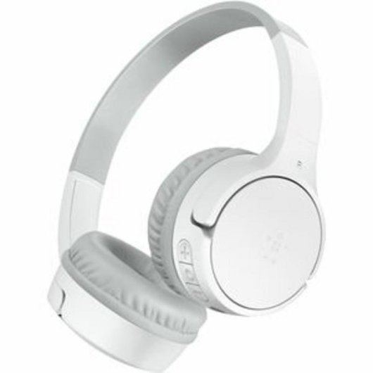 Auriculares Belkin SoundForm Mini inalámbricos Bluetooth para llamadas y música blancos