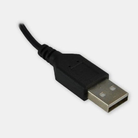 Casque MCL CSQ-M/USB filaire USB pour bureau centre d'appels noir argent